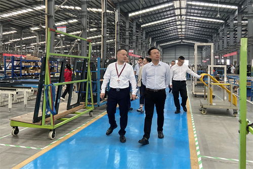 摩根集團領導一行蒞臨軒尼斯門窗參觀交流，共話技術創新合作